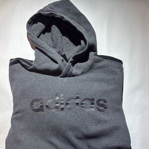 Adidas Charcoal Pullover Hoodie